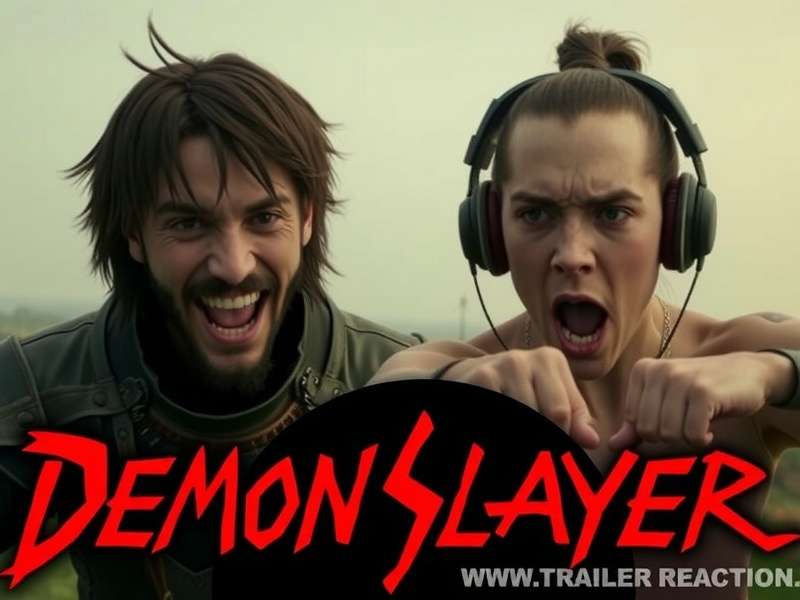 Demon Slayer Movie Trailer Key Visual showing Tanjiro and Nezuko