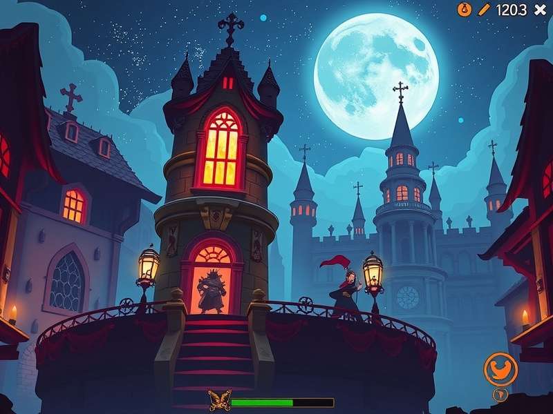 Demon Slayer Infinity Castle promotional art showing Tanjiro and Muzan