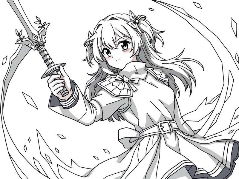 Nezuko Kamado Demon Slayer Coloring Page Example