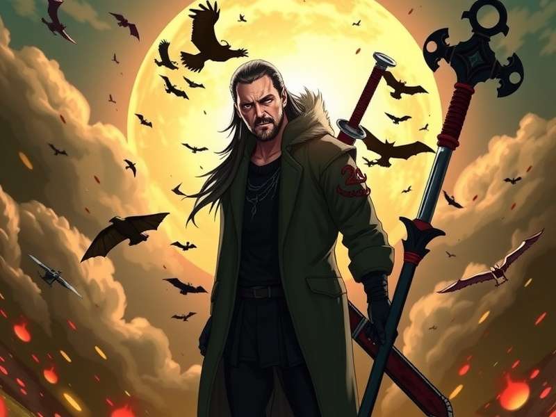 Collection of Demon Slayer movie posters including Mugen Train and Swordsmith Village