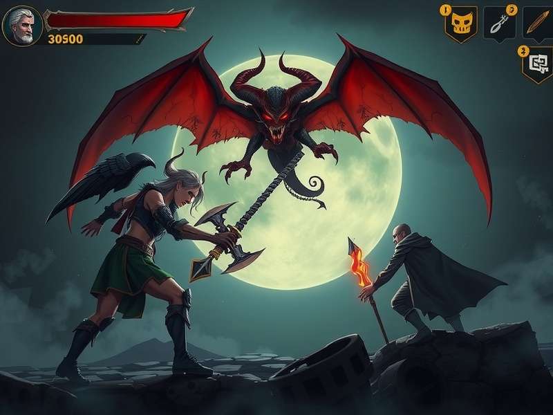 Demon Slayer characters illustration showing Tanjiro and Nezuko