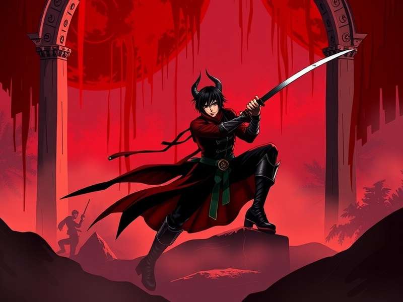 Demon Slayer Mugen Train movie poster with sold out stamp overlay