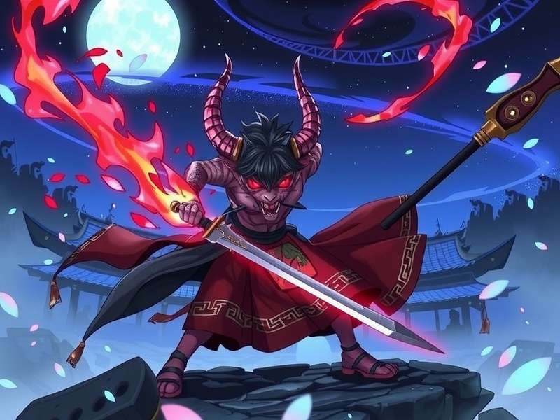 Kyojuro Rengoku in Flame Hashira uniform standing determined