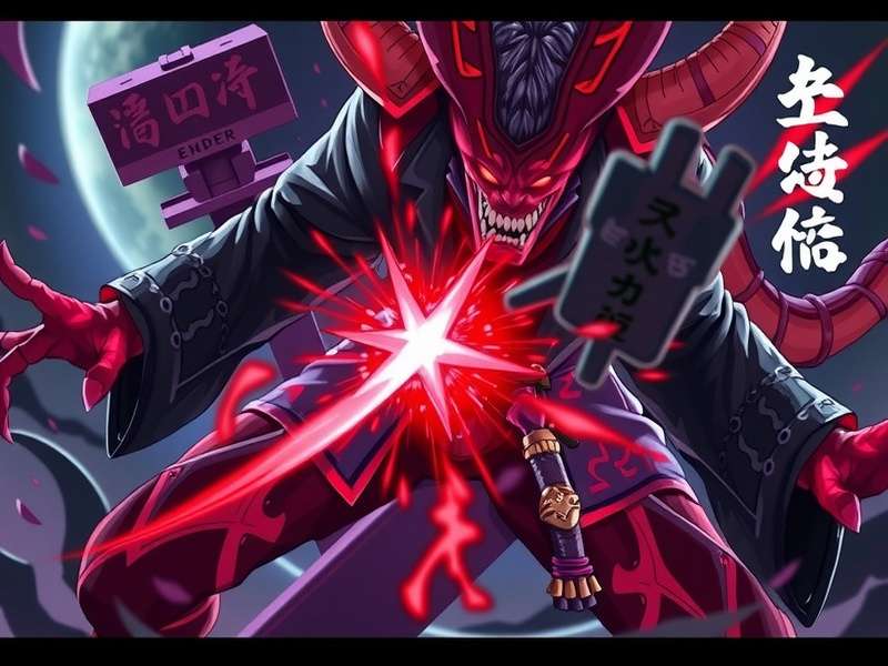 Nezuko fighting in the shifting corridors of the Infinity Castle