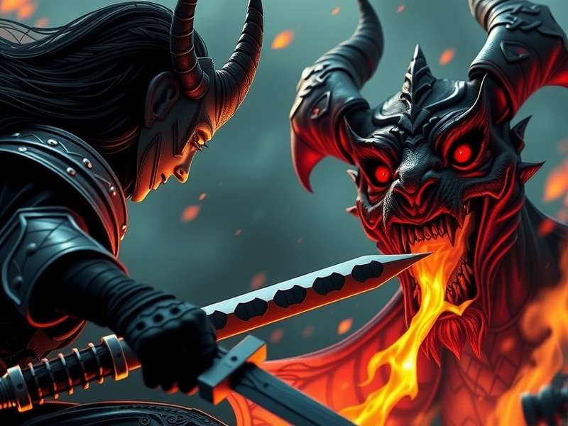 Demon Slayer movie poster collage showing Tanjiro and Nezuko in dramatic poses