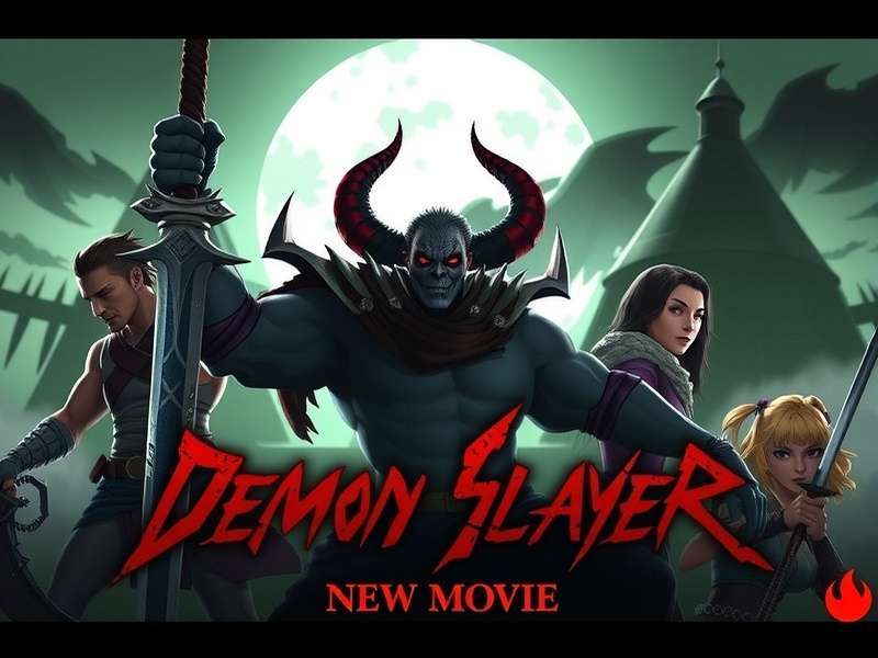 Concept art of Demon Slayer Infinity Castle interior with glowing lights and floating platforms