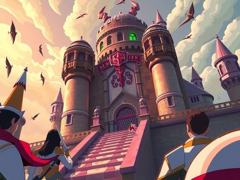 Demon Slayer Infinity Castle Key Visual - Tanjiro and Muzan facing off