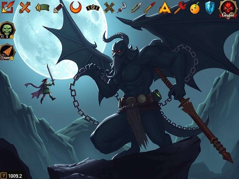 Gaming setup with Demon Slayer art and controller, representing a player's sanctuary