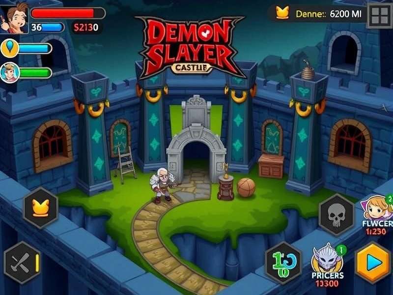 Demon Slayer Infinity Castle Official Movie Poster featuring Tanjiro and Muzan