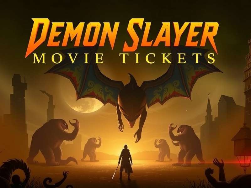 Official Demon Slayer Infinity Castle Movie Poster featuring Tanjiro and Muzan