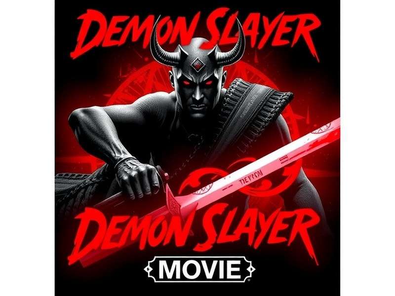 Official Demon Slayer Infinity Castle Movie Poster featuring Tanjiro and Muzan Kibutsuji