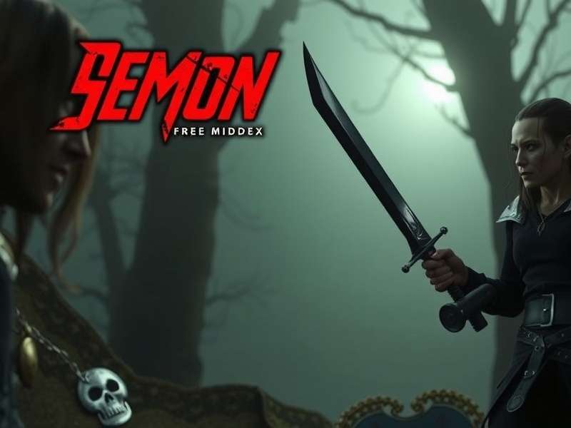 Demon Slayer movie poster with Hindi dub text, showing Tanjiro and Nezuko