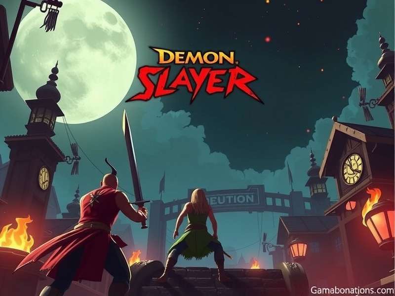 Demon Slayer Movie Poster with Tanjiro in Philippines Cinema