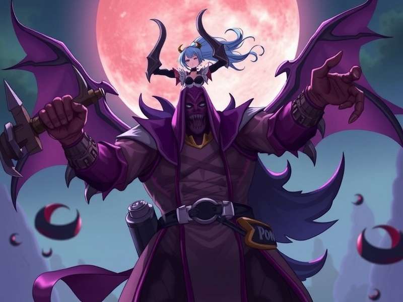 Artistic depiction of Demon Slayer's Infinity Castle with glowing lights and intricate architecture