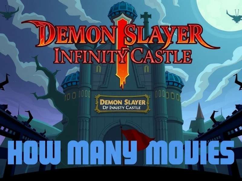 Teaser visual of Demon Slayer: Infinity Castle arc showing the mysterious castle interior