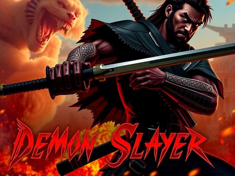 Group of friends holding Demon Slayer movie tickets and cosplaying