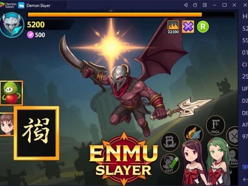 Enmu fused with the Mugen Train engine