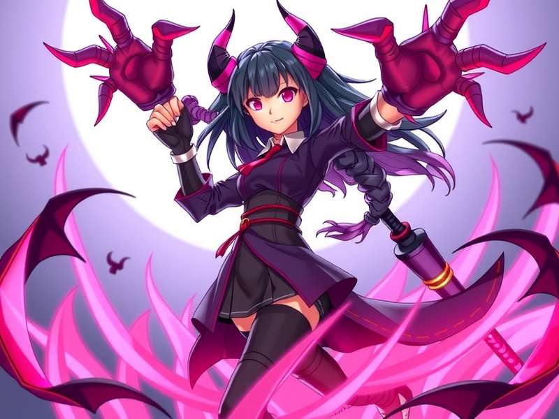 Official Demon Slayer Nezuko Figure with detailed close-up