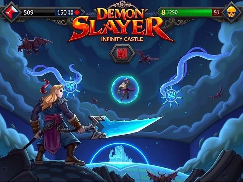 Demon Slayer Infinity Castle movie poster with New Jersey theater marquee