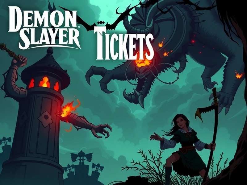 Demon Slayer Infinity Castle movie poster with Tanjiro and Nezuko — Demon Slayer Movie Tickets Sub India release